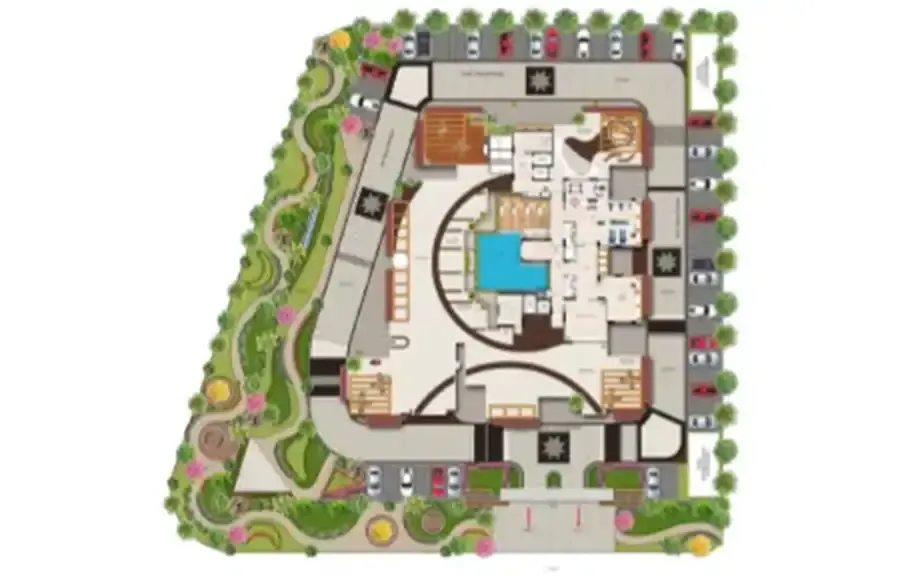 Vedshree Zenith Vista master plan layout